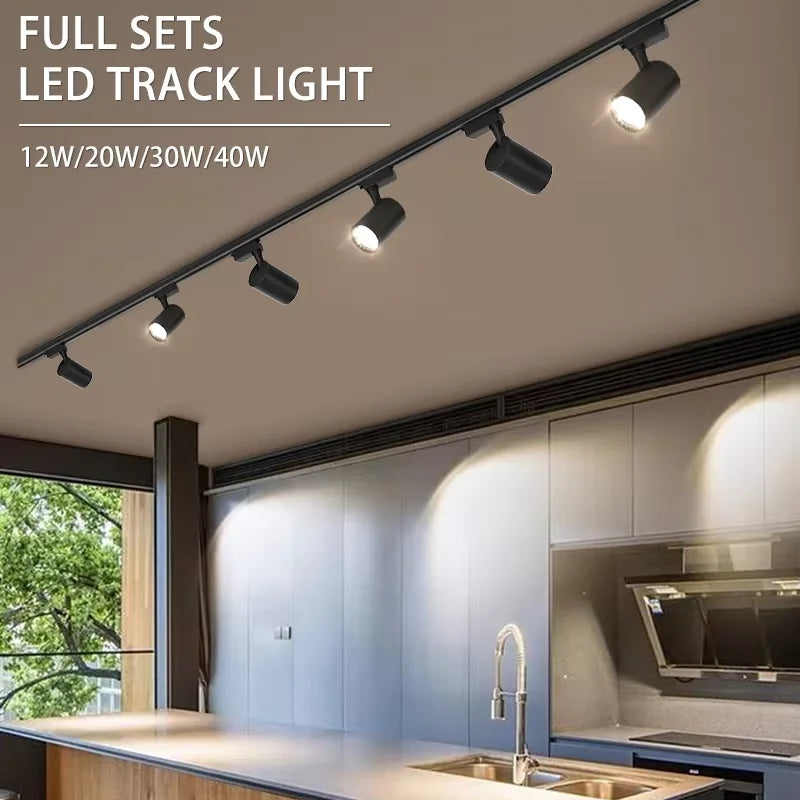 Lustre Noir Spot