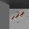 Lustre Bois Laiton