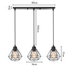 Lustre Suspension Noir