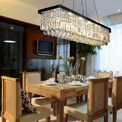 Lustre Contemporain Cristal