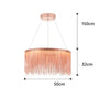 Lustre Pampilles Blanc