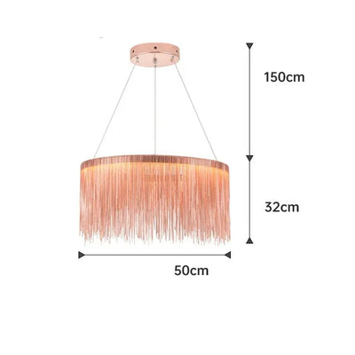 Lustre Pampilles Blanc