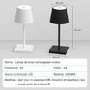 Lampe De Chevet Noir Tactile