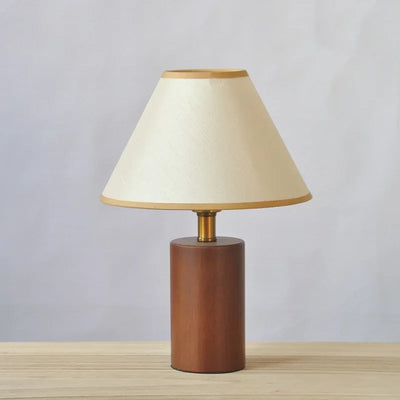 Lampe De Chevet En Bois Brut