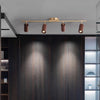 Lustre Bois Laiton