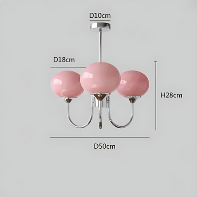Lustre Doré Rose