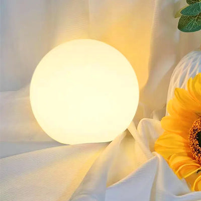 Lampe De Chevet Boule Blanche