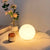 Lampe De Chevet Boule Blanche