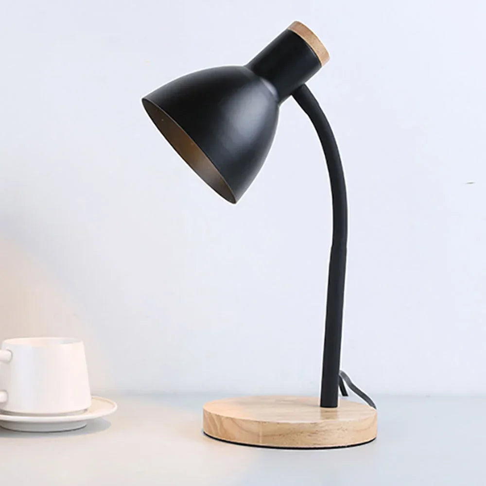 Lampe De Chevet Bois Et Métal