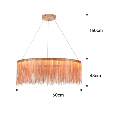 Lustre Pampilles Blanc