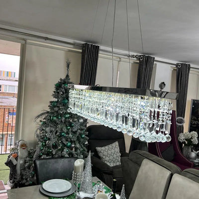 Lustre Contemporain Cristal