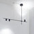 Lustre Noir Mat