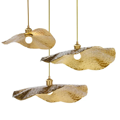 Lustre Doré Feuille