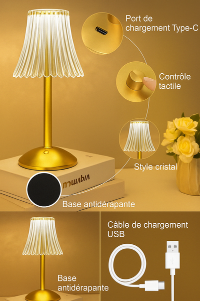 Lampe De Chevet Sans Fil Design
