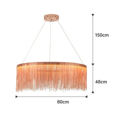 Lustre Pampilles Blanc