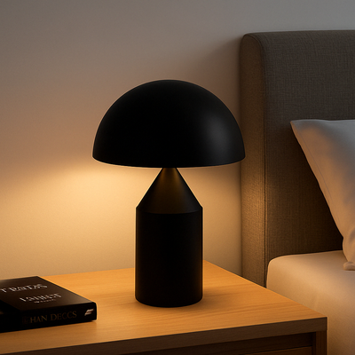 Lampe De Chevet Métal Noir