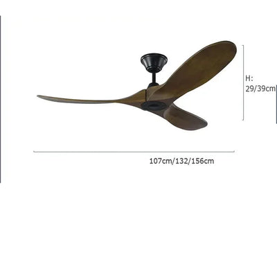 Lustre Ventilateur Bois