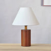 Lampe De Chevet En Bois Brut