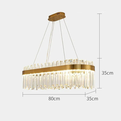 Lustre Rond Cristal