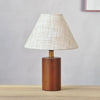 Lampe De Chevet En Bois Brut