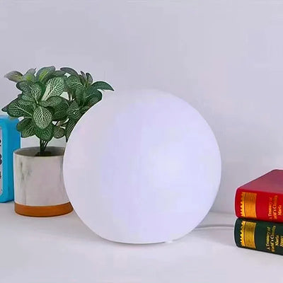 Lampe De Chevet Boule Blanche