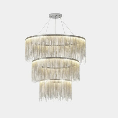 Lustre Pampilles Blanc