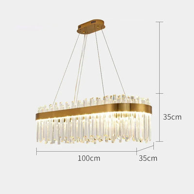 Lustre Rond Cristal