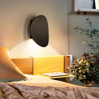 Applique Murale Noire Minimaliste