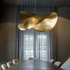 Lustre Doré Feuille