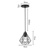 Lustre Suspension Noir