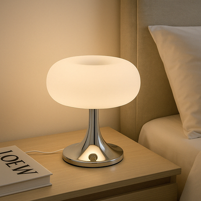Lampe De Chevet Blanche Design