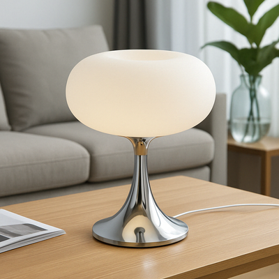 Lampe De Chevet Blanche Design