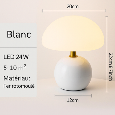 Lampe De Chevet Céramique Blanche
