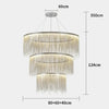 Lustre Pampilles Blanc