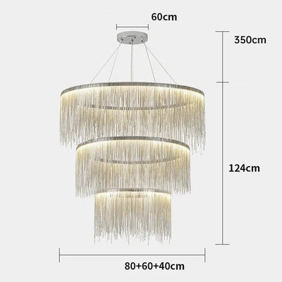Lustre Pampilles Blanc