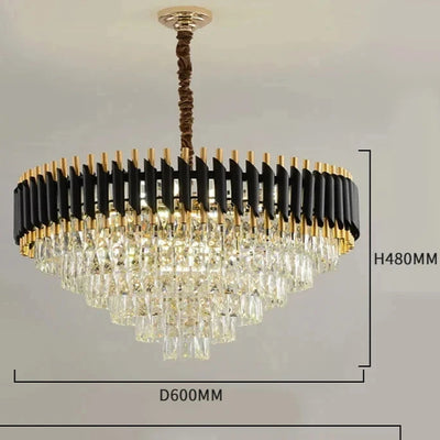 Lustre Cristal Noir