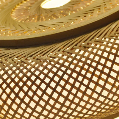 Lustre Salon Bambou