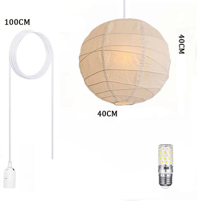 Lustre Boule En Papier