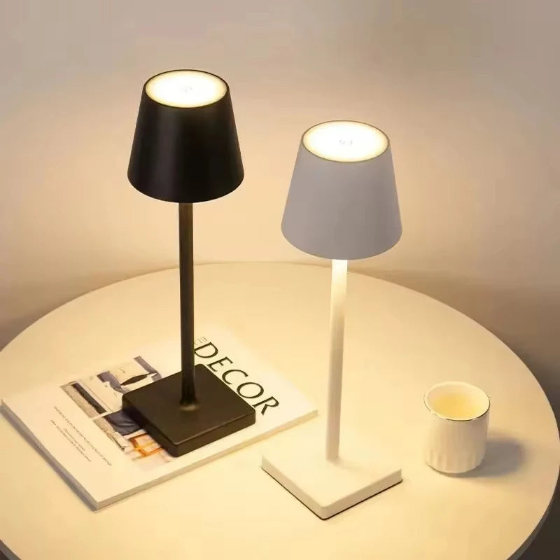 Lampe De Chevet Sans Fil Rechargeable