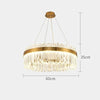 Lustre Rond Cristal