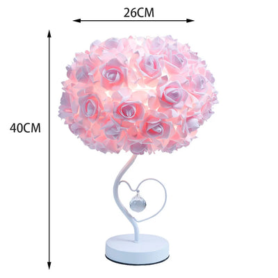 Lampe De Chevet Bouquet Rose