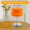 Lampe De Chevet Vintage Orange