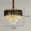 Lustre Cristal Noir