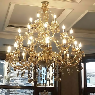 Lustre Cristal 8 Branches