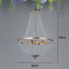 Lustre À Pampille Cristal
