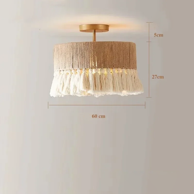 Lustre Boheme Paille