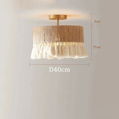 Lustre Boheme Paille