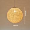 Lustre Boule En Corde