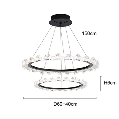 Lustre À Pampille Moderne
