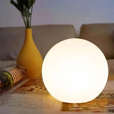 Lampe De Chevet Boule Blanche